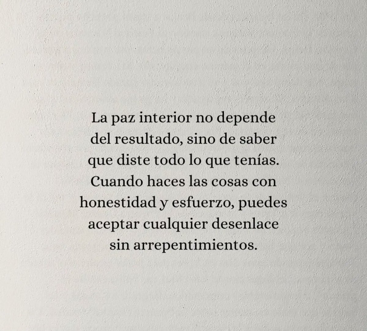 danne_i's tweet photo. Inner peace does not depend on the outcome, but on knowing you gave everything you had. When you act with honesty and effort, you can accept any ending without regrets. https://t.co/clR9sXG4IS