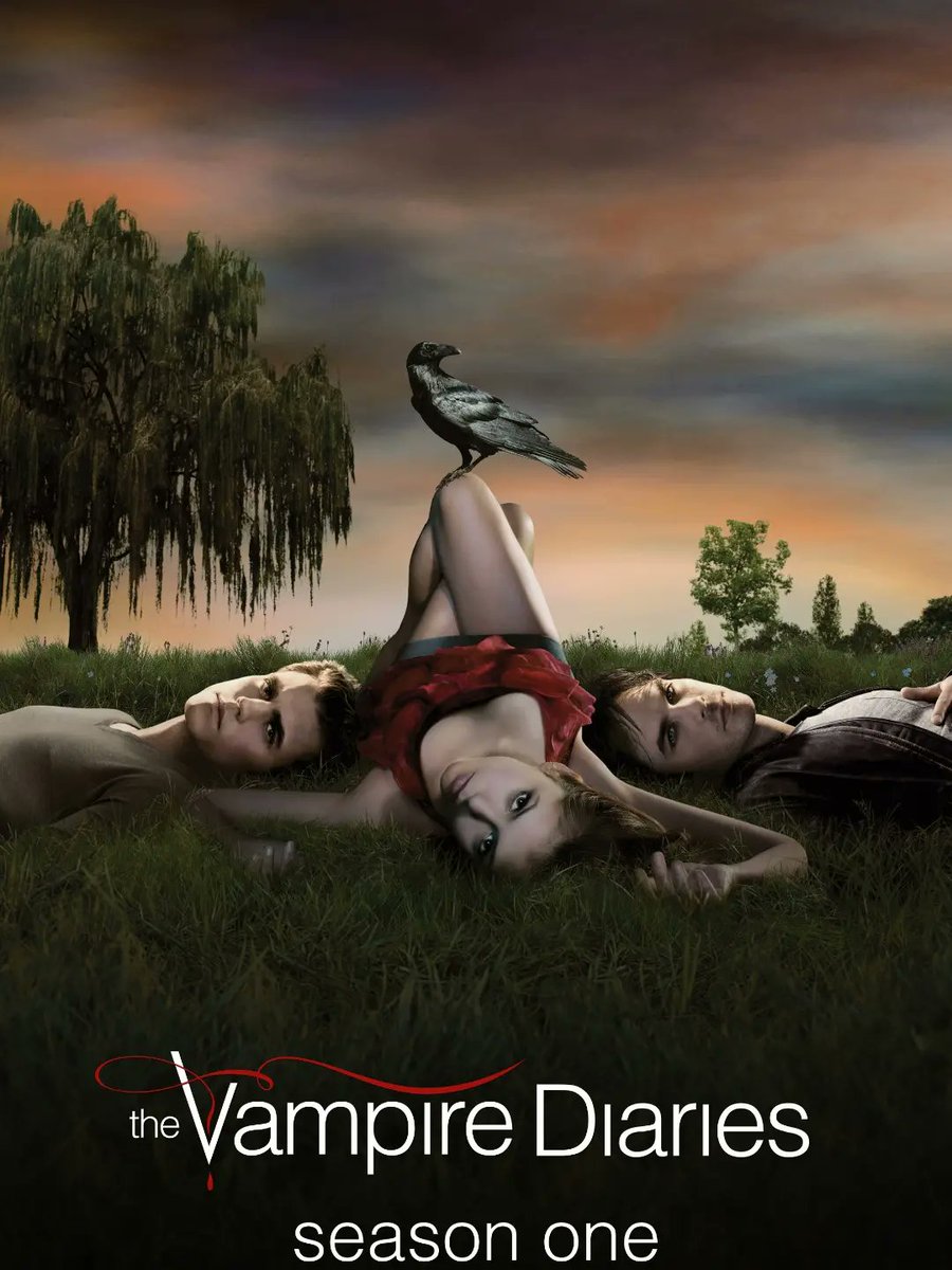 BassMixers's tweet photo. Photo by The Vampire Diaries FC on August 13, 2026. It may feature a poster with the text: “The Vampire Diaries, Season One. https://t.co/wZzKTJfQxy