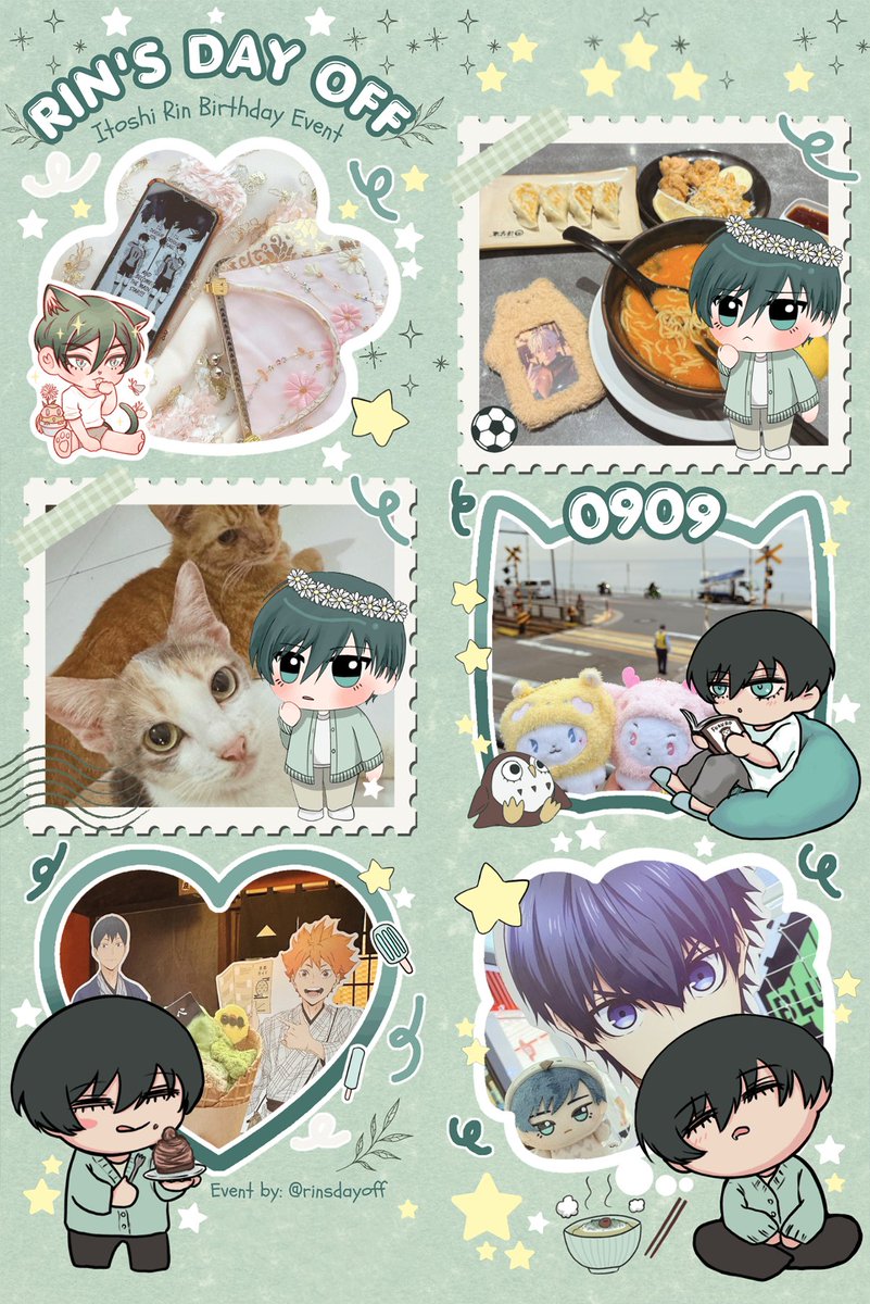 wuwunhanten's tweet photo. Ikutan juga pakai frame imut ini di sini and showing a few things that i love (not all of them yet). すごく可愛い～🤍

— #RinsDayOff2026 @rinsdayoff ✧*。 https://t.co/0fmPz80gIJ
