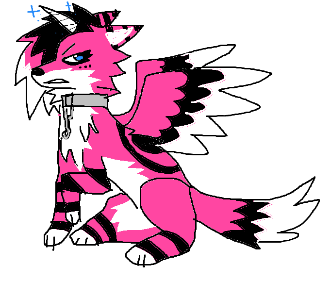 BASTARD1ZED's tweet photo. This is my #wolfstory OC, her name is Breakfast https://t.co/sW4jlfoLQD
