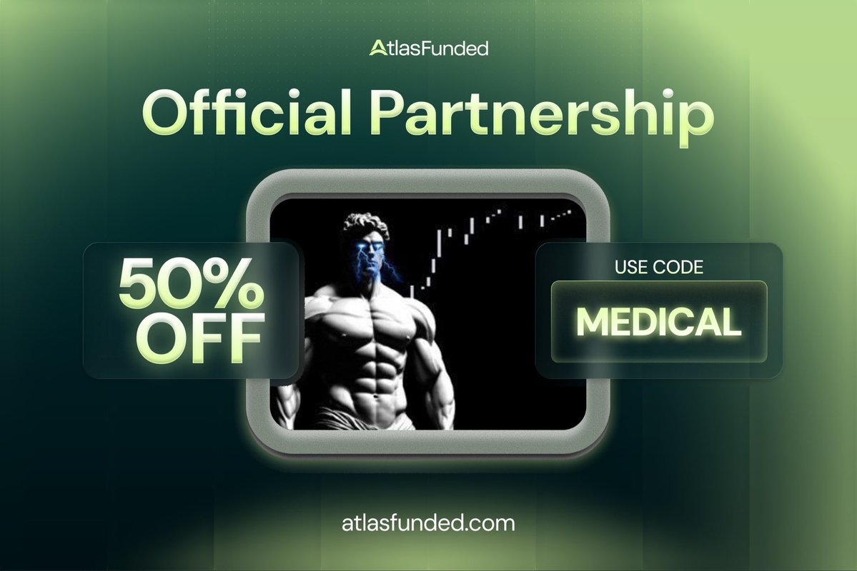 D_TRUTH69's tweet photo. Big news! 💜📊

I’m thrilled to officially announce my partnership with @Atlasfunded.

One of the main reasons I chose to work with AtlasFunded is their focus on giving traders more flexibility rather than forcing everyone into the same trading style.

Their Access Challenge starts from just $5, which makes getting started much more accessible.

They also have zero consistency rules on instant accounts, meaning you can trade your strategy without worrying about having to fit into an arbitrary consistency formula.

If you’ve been looking for a prop firm to explore, this is one I’m happy to put my name behind.

50% OFF sitewide with code: MEDICAL

Let’s see what we can build from here💜🥂
