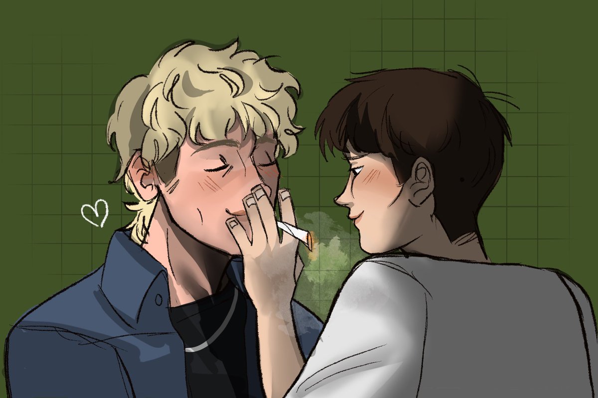 bylerchungus's tweet photo. wanted to add something for the #ryanaimweek so here’s Naim holding a blunt while Ryan’s smoking  🚬🤍 https://t.co/lJRpH4xB1s