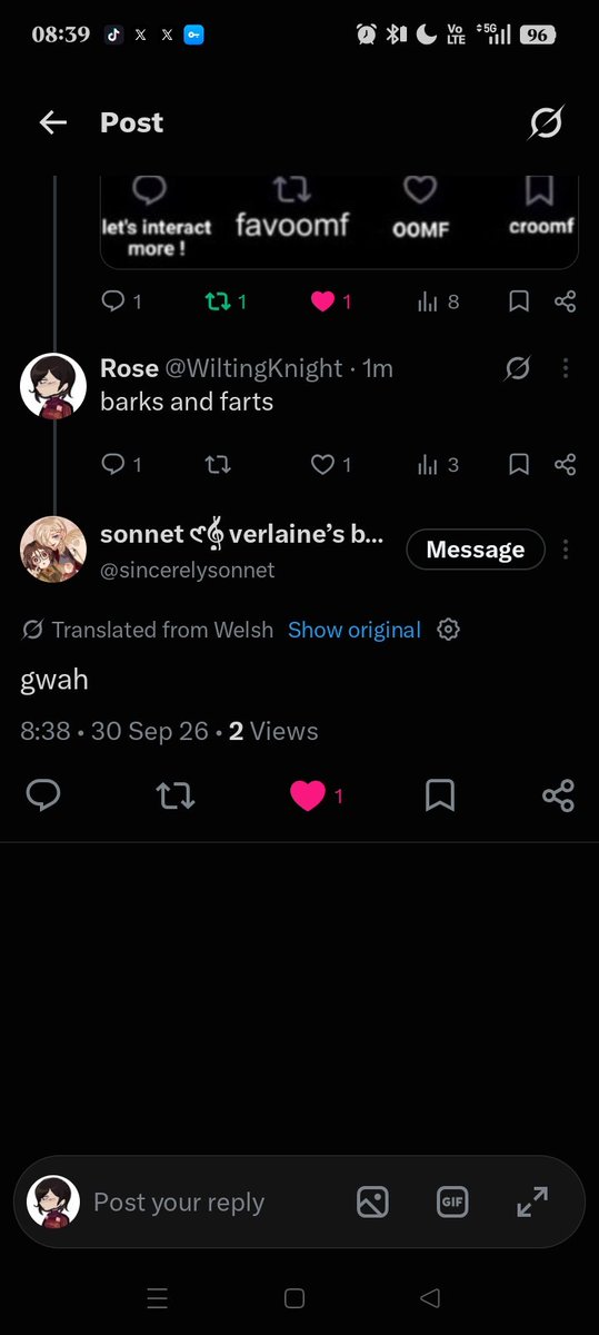WiltingKnight's tweet photo. @sincerelysonnet U speak Welsh? https://t.co/2TmR3U5xLi