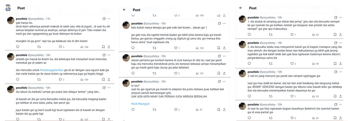 UGM_FESS's tweet photo. Yang ini masih belum serame DTETI yujiem
- Koor RDK
- Pengurus JS

Segampang itu ya cowok ndeketin/deket-deket cewek di "lembaga dakwah"?
Kirain ada batasan antar cowok-cewek gitu

https://t.co/Kyg355lfPY https://t.co/tDneEybv96