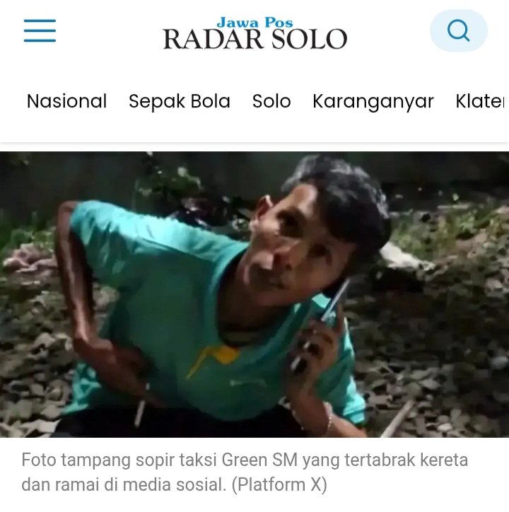 uniquebend's tweet photo. buat yg belum tau, sopir taksi ijo yang memicu kecelakaan Bekasi Timur juga udah ditetapkan tersangka sejak 21 Mei

tapi dia jadi tersangka kasus KRL tertemper taksi, bukan kasus KA Argo Bromo Anggrek nabrak KRL

meskipun berhubungan, 2 kasus itu dinyatakan terpisah oleh polisi https://t.co/WuHdqpWlmz