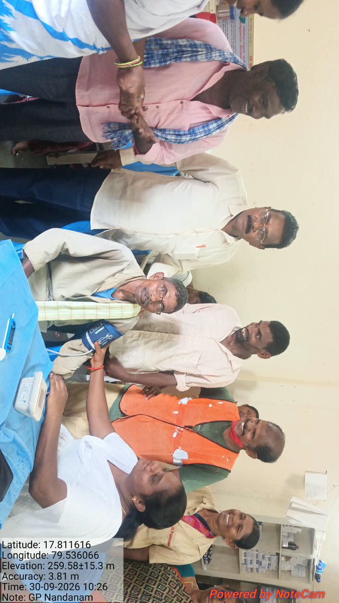 sbmwarangalurb2's tweet photo. Good morning madam/sir... Medical Camp conducted to MPW staff under "SWACHHATA HI SEVA "participated by  sarpanch garu, upasarpanch garu, wardmembers, PS and villagers  gp Shanigaram of mndl kamalapur Hanumakonda District...#SHS2026, #SwachhataMeinSahbhag, #SwachhBharatViksitBhar https://t.co/L1zLNMHQ1G