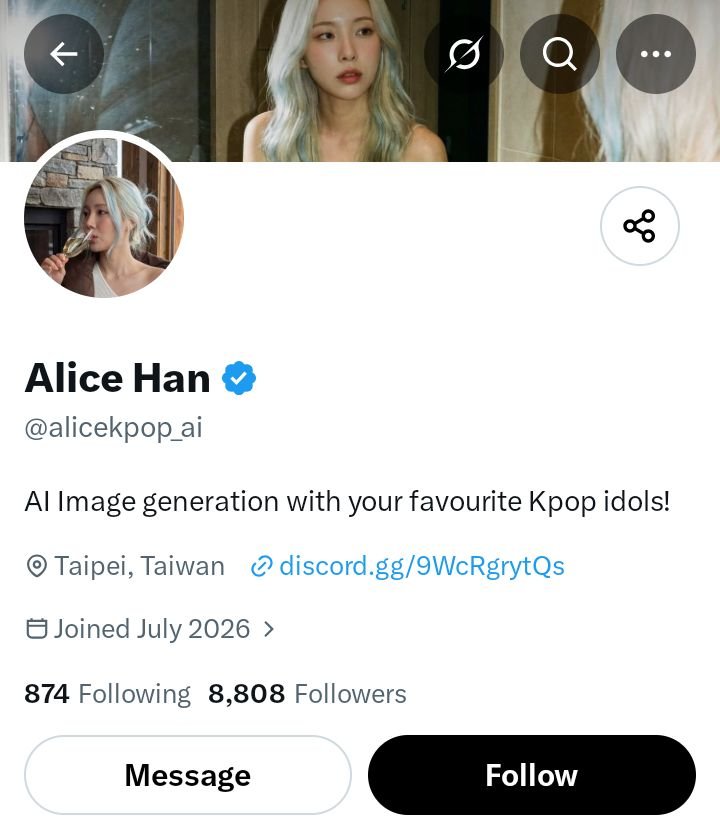gldendckeuaward's tweet photo. Please report this account for  Illegal and Unregulated behavior.

They are using AI on several female Kpop idols putting them in compromising poses.

This is very disgusting.

Account link below. https://t.co/Fdr41e7rky