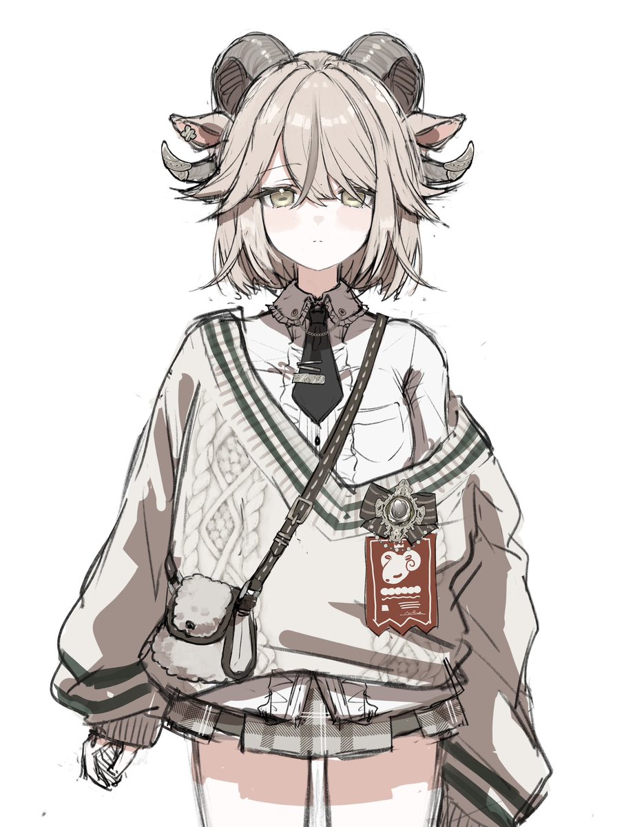 ramep40's tweet photo. wip🐑📗 #Vtuber魂募集 https://t.co/4pLvmIKdQK