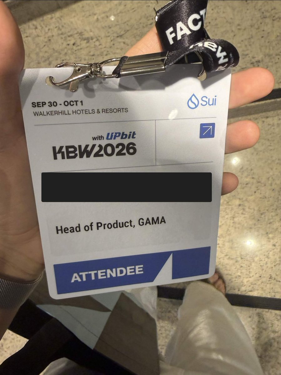 GamaDotWin's tweet photo. If any builders on GIWA are looking to connect, the GAMA team is at KBW! Hit us up, we'd love to have a chat. https://t.co/JvefnXH3bG
