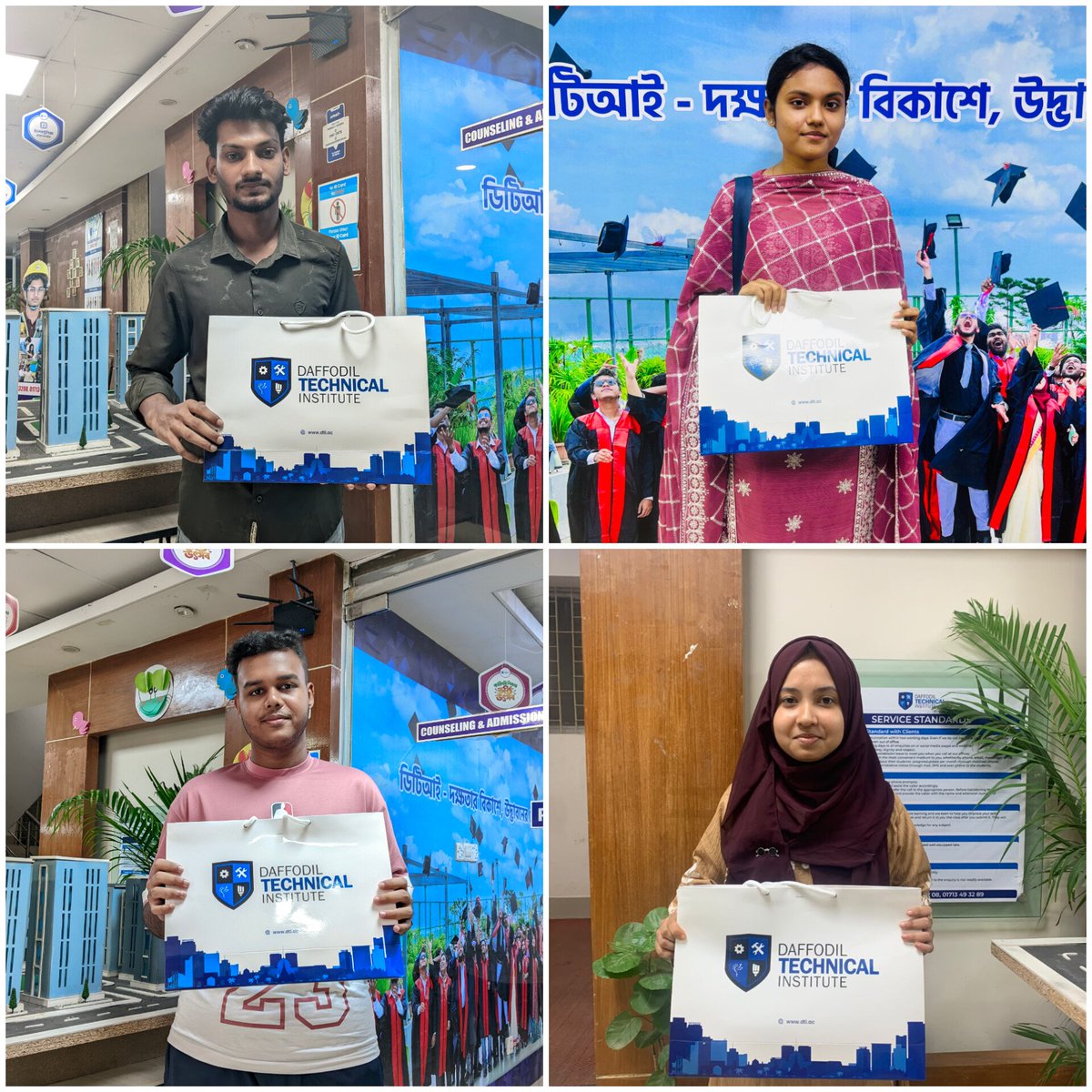 DaffodilTe603's tweet photo. অভিনন্দন!🎉 সুনিশ্চিত ইঞ্জিনিয়ারিং ক্যারিয়ার গড়তে Daffodil Technical Institute (DTI)-এ ভর্তি হচ্ছে ভবিষ্যৎ ইঞ্জিনিয়াররা।
সফল ক্যারিয়ার গড়ার যাত্রায় তুমি আসছো কবে?

#daffodiltechnicalinstitute #diplomaengineering https://t.co/lPnNw7174N