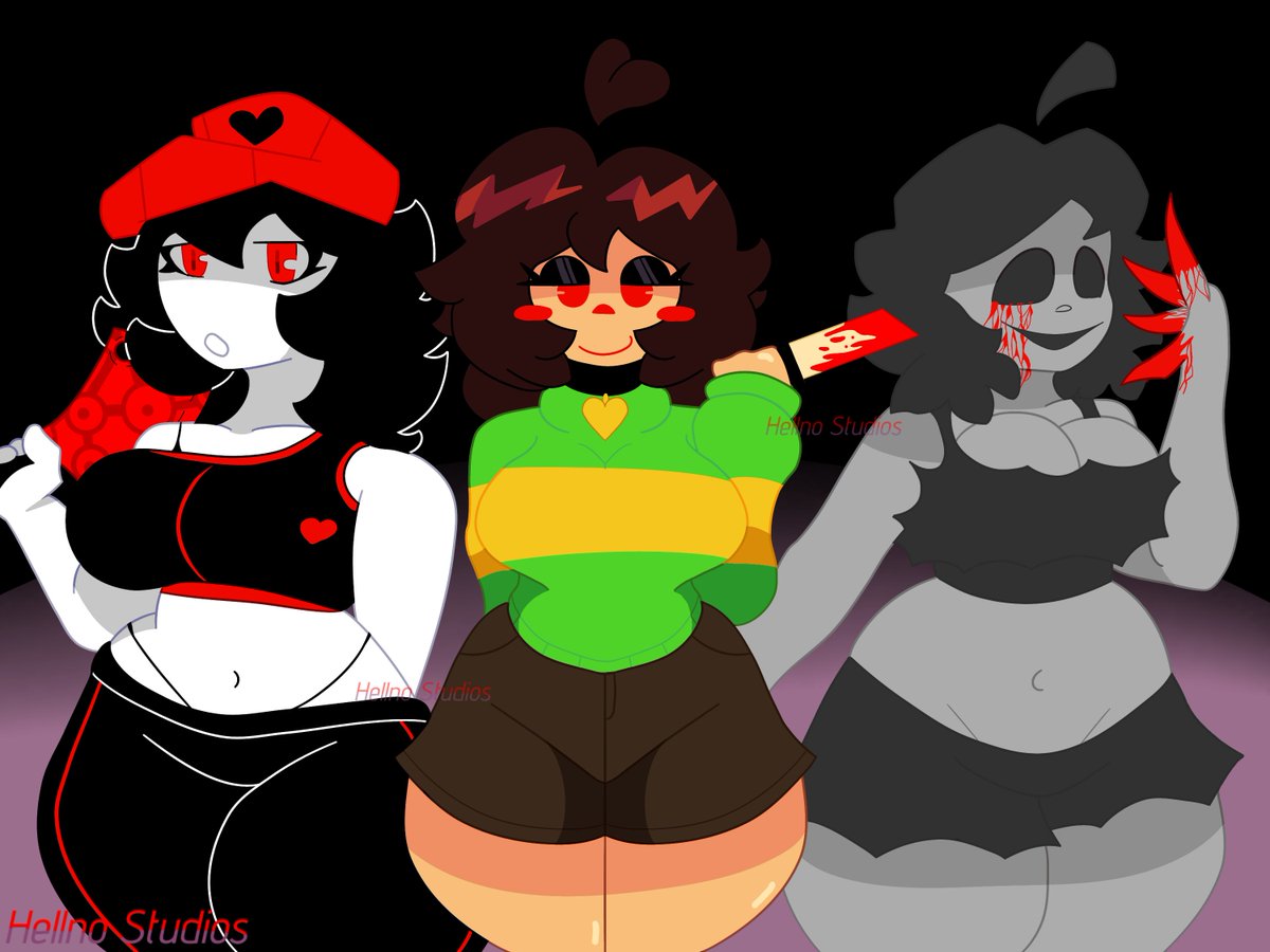 Hellnoqagg's tweet photo. ¿A New versión? That deserves a little drawing, hehe <3 https://t.co/gTQ9k8PigU