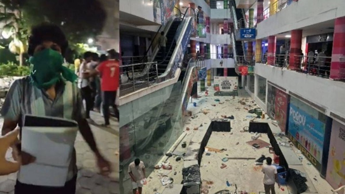 SaptashwaTV's tweet photo. LPU Uni Mall Looting: PS5s, Phones, Laptops and Luxury Perfumes Stolen During Protests, Bookstores Left Untouched
https://t.co/13T6c5QPmv
#LPU #LovelyProfessionalUniversity #LPUProtest #LPUNews #UniMall #LPUUniMall #Phagwara #PunjabNews #PS5 #PS5Looting #Laptops #Smartphones #CampusViolence #UniversityNews #LPUViolence #ProtestNews #IndiaNews #Looting #Bookstores