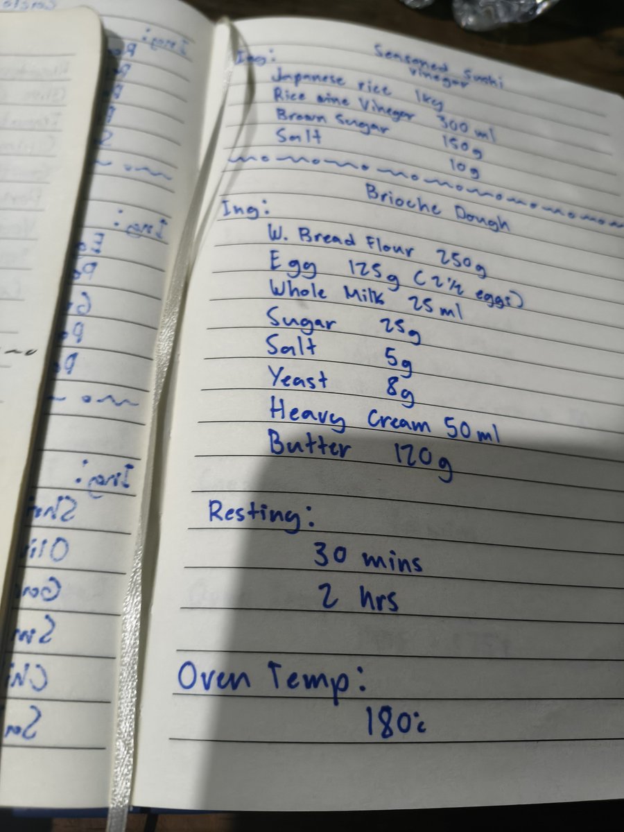 Just_a_Jigsaw's tweet photo. time to transfer the recipes sa mas maayos na notebook, kase punit punit na yung luma 🤣 https://t.co/YKhjv3sl7S