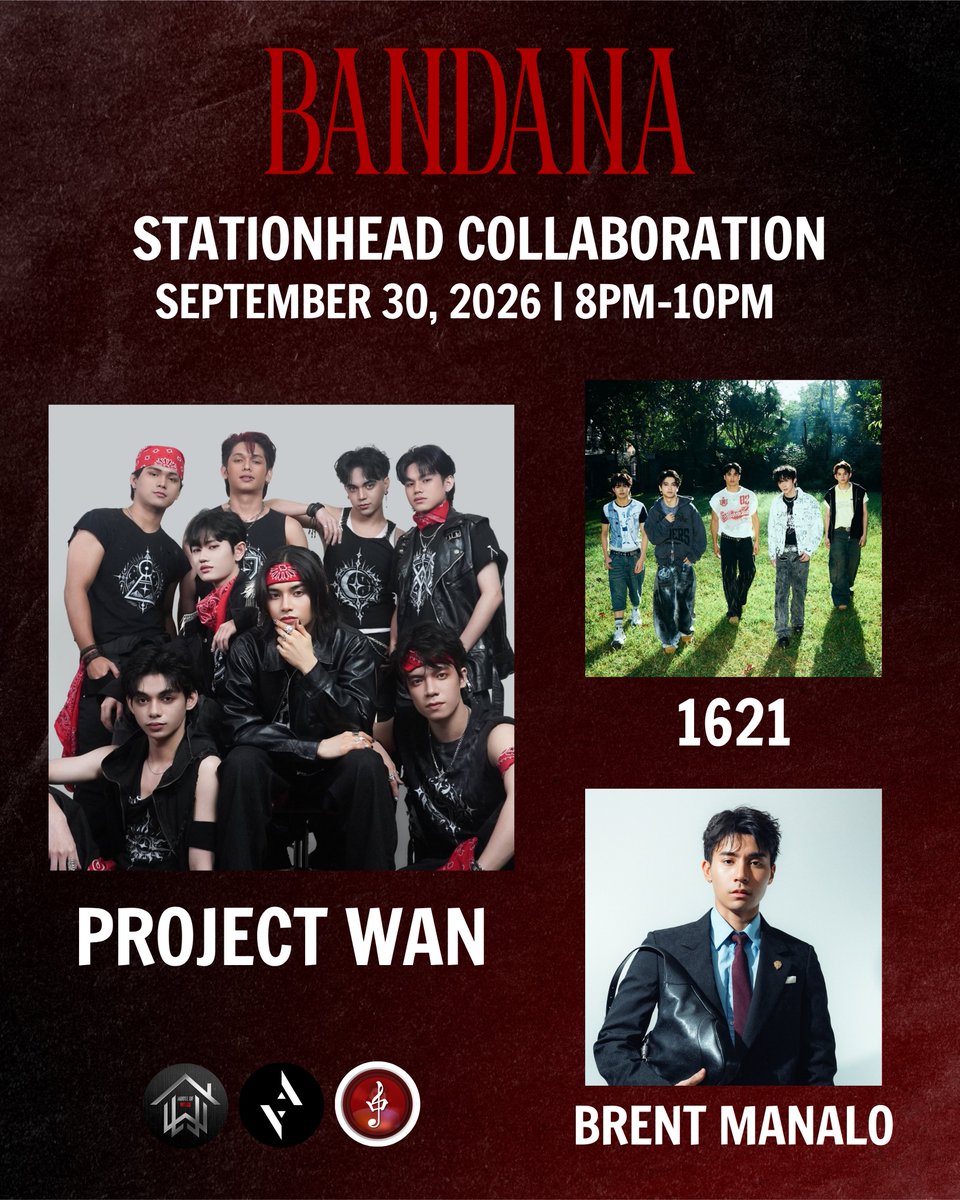 HOWsVT's tweet photo. [ BANDANA SH Collab Day 4 ]

BANDANA on, because IKAW LANG… SAYO LANG. 🫶🎧

See you later on Stationhead House of Wans, Guardians and FaMANALO! 

📻: https://t.co/YkMm3yi5f9
⏰: 8:00PM - 10:00PM

BANDANA SH COLLAB D4
#BANDANA #ProjectWAN
#1621ph #BrentManalo https://t.co/6z97uW5EoB