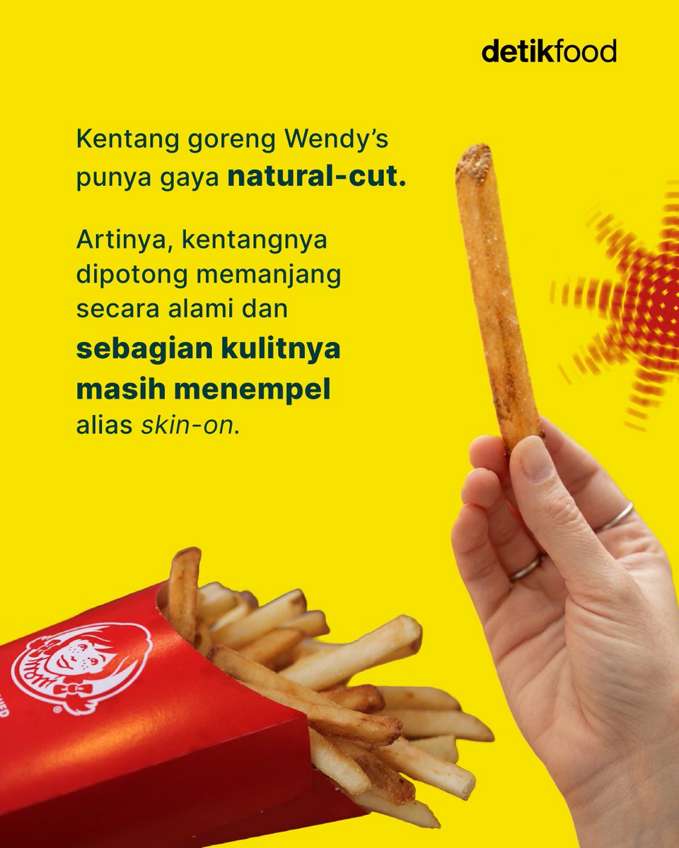 detikfood's tweet photo. Siapa tim yang kalau makan fast food wajib ada kentang gorengnya? 🍟🙋 https://t.co/SENcRxGWZd