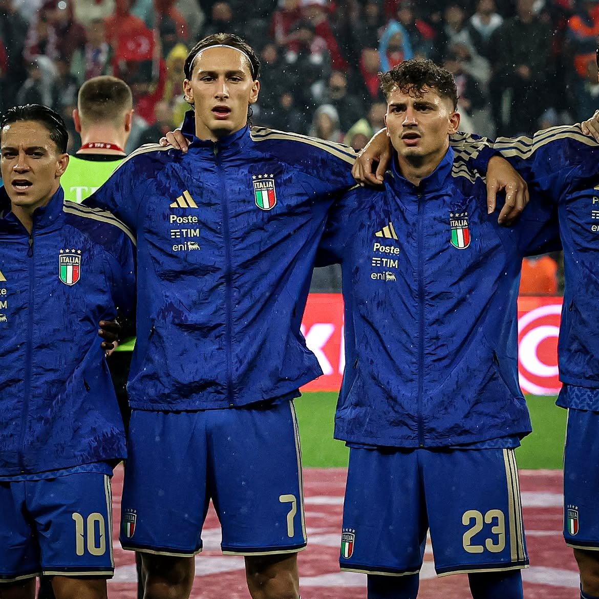 goal's tweet photo. The Esposito brothers became the first brothers to start a match for Italy since 1915 💚

Pio bagged a goal and an assist... what a moment for the Esposito family 🇮🇹 https://t.co/xuhw6xqvX9