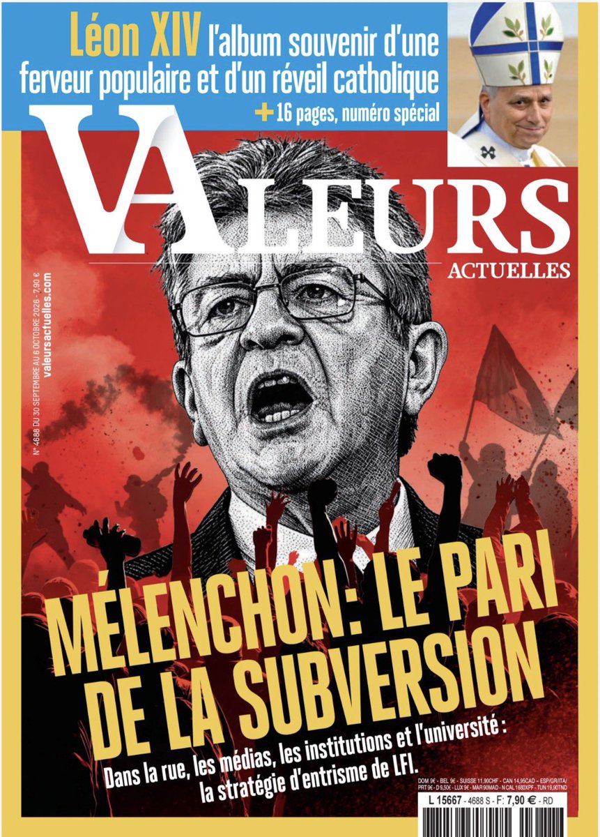 ovial's tweet photo. Merci à @Valeurs de m’avoir donné le temps de l’analyse sur la stratégie de Mélenchon

En kiosque https://t.co/2vLS3rBp7D