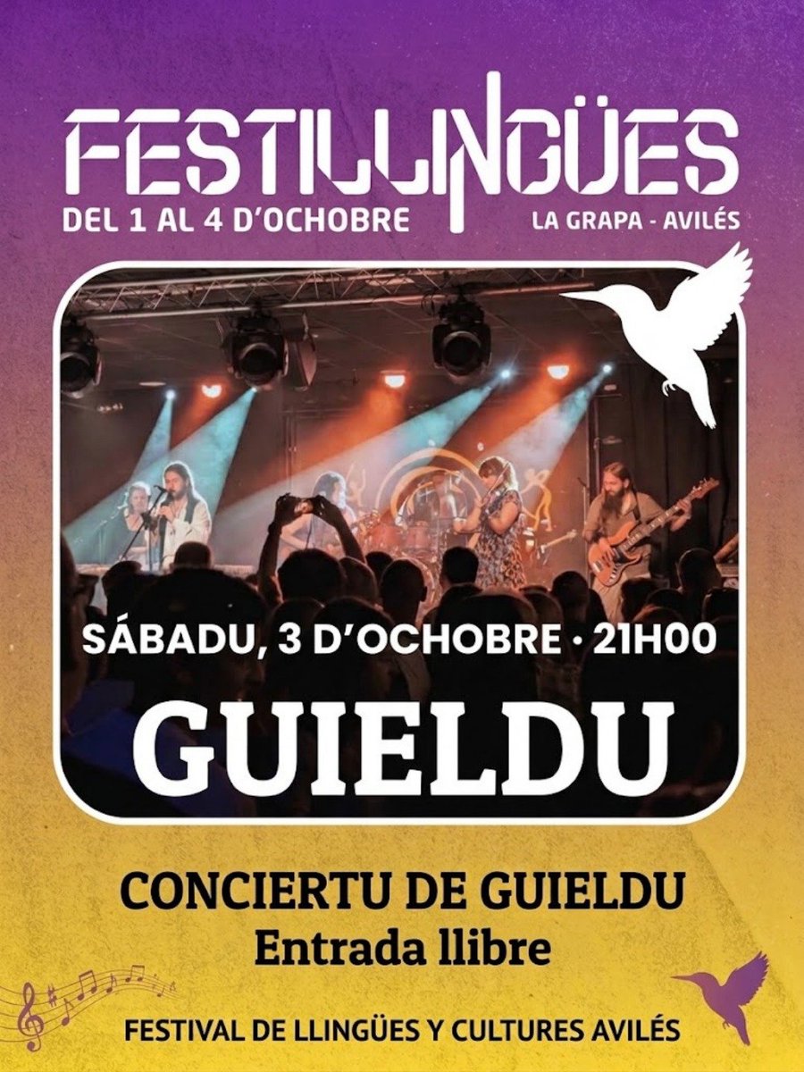 guieldu's tweet photo. ¿Venís venos esti sábadu?
#festillingües #Avilés https://t.co/kqq6xNwYD7