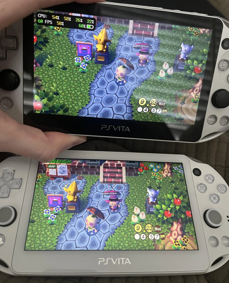 PlaneteVITA's tweet photo. La version 0.5.0 du portage de Animal Crossing #PSVita apporte enfin un mode multi jusqu'à 4 joueurs !

Tous les détails :
➡️https://t.co/hlGhl2HiTA https://t.co/zwxBjt7HsM
