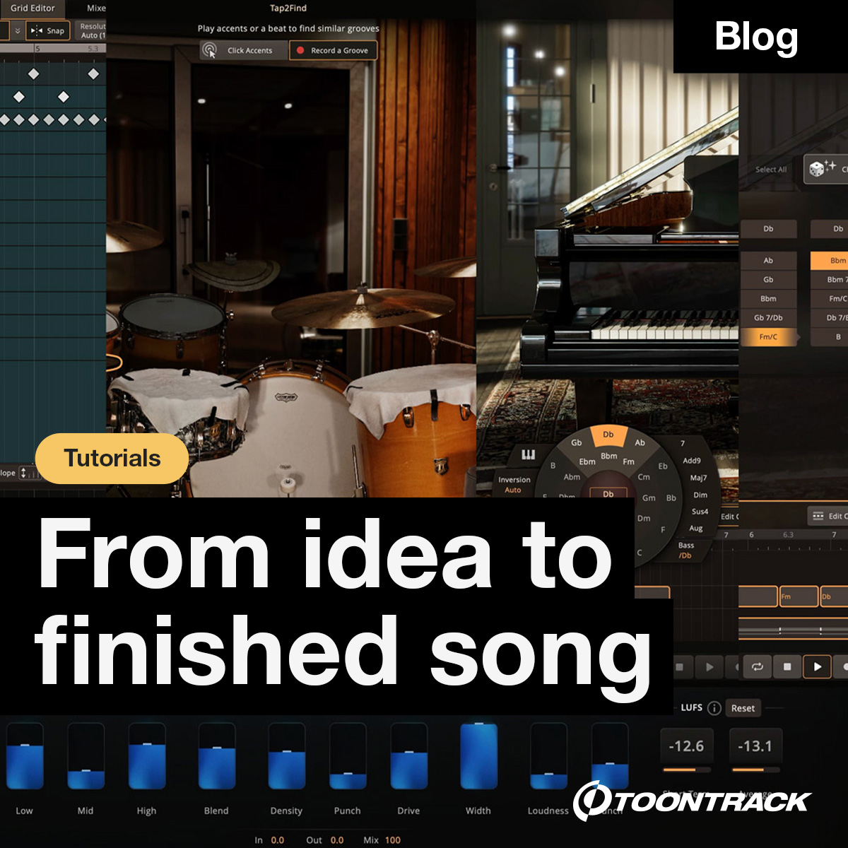 Toontrack's tweet photo. From idea to finished song. Tune in on our blog. 👇
https://t.co/x3grSsWAY8 https://t.co/CQVhRj9E14