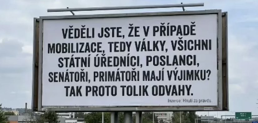 avatarkaTereza's tweet photo. Váleční štváči nepůjdou do případné války ? 
To je paradox, že ? 

Budíček ⚠️ https://t.co/xmkyWb9djc