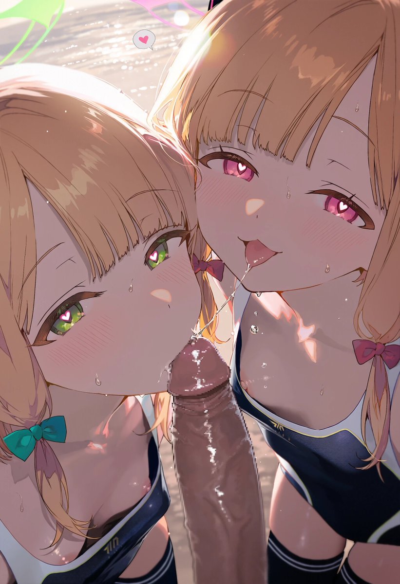 okuchi_d_AI_R18's tweet photo. NSFW - ミドリとモモイと海水浴 (2/3)
#AIart #AIイラスト #NSFW https://t.co/UKHXqeJ4g2