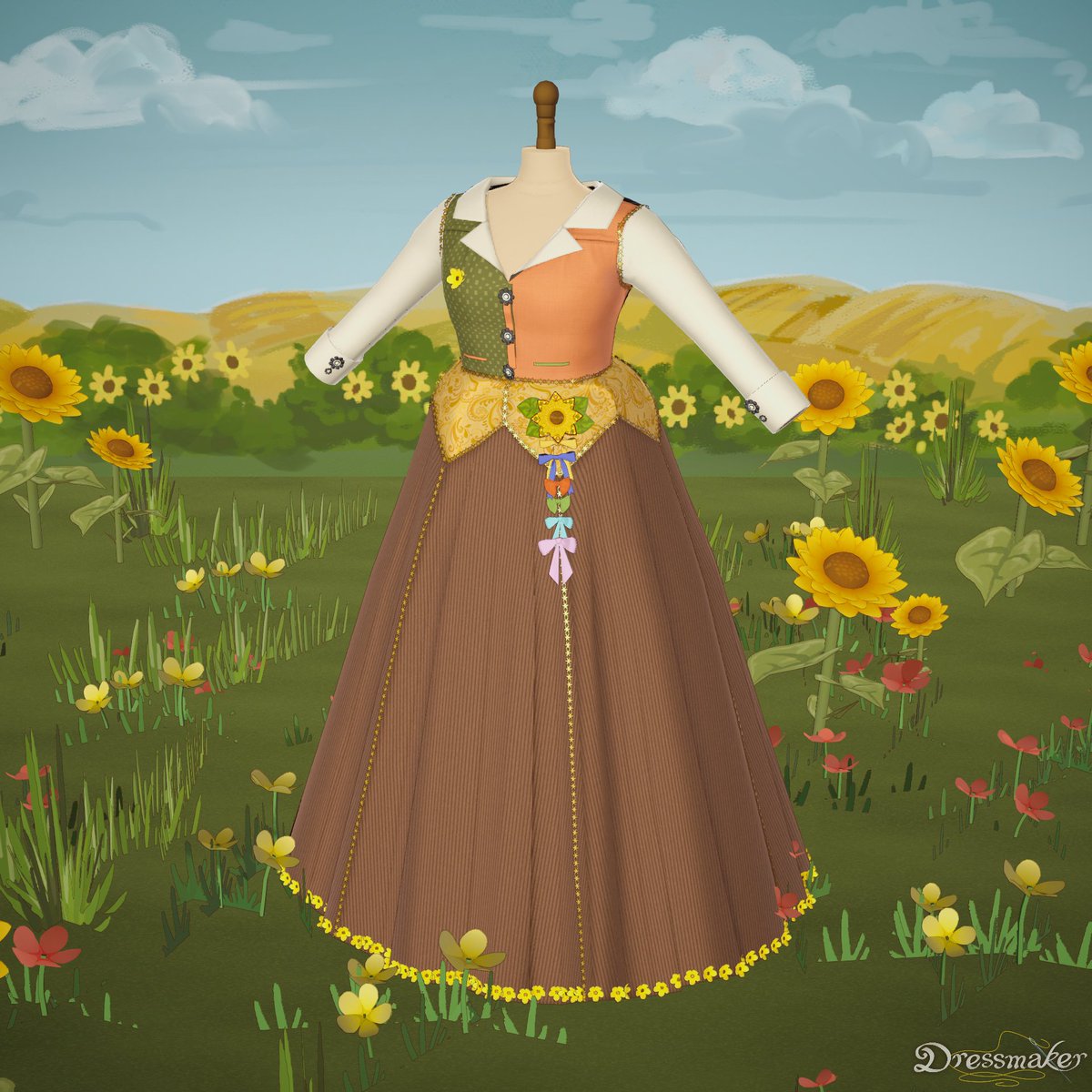 KeklzLol_039's tweet photo. "It's me, Gownery"
"Fabrics bloom in your heart"
"They're eating my dress!"
#deltarune #dressmaker https://t.co/A6yyyGdZme