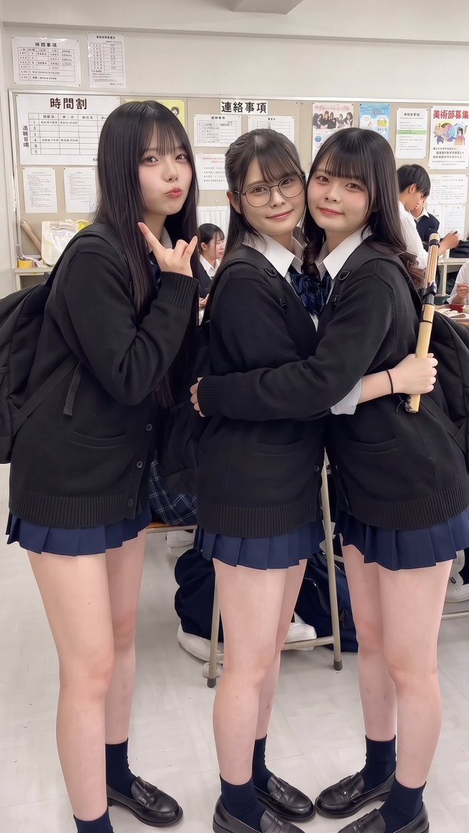 aonoshion's tweet photo. お疲れ様〜今日雨降ってないね☁
帰りどっか行く？な雰囲気☺️
靴下はアンクル丈と紺ハイソを試してるんだけど、みんなはどっちが好きかなー？？ https://t.co/AWLbuQJpym