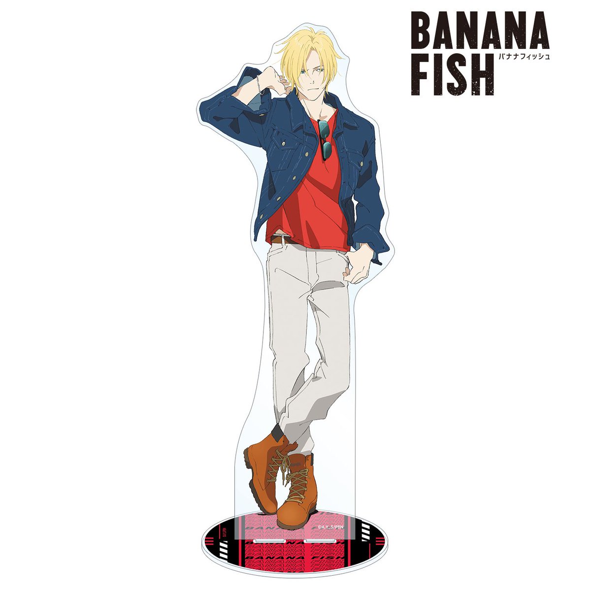 starmineonline's tweet photo. 『BANANA FISH』【再販】
描き下ろしイラスト デニムver.
1/7スケール BIGアクリルスタンド（全2種）
ご予約受付中🍌🐟

Star mine Online Storeでは会員登録で
#全国送料無料🚚

ご予約はこちら👇
https://t.co/HyzLK3fAuW

#BANANAFISH https://t.co/HyrUIk5vxU