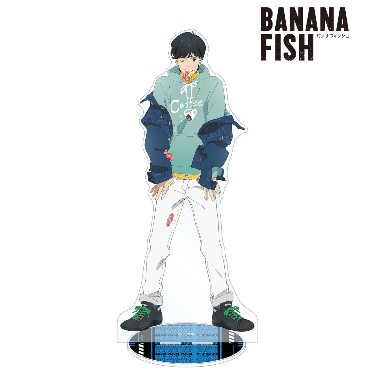 starmineonline's tweet photo. 『BANANA FISH』【再販】
描き下ろしイラスト デニムver.
1/7スケール BIGアクリルスタンド（全2種）
ご予約受付中🍌🐟

Star mine Online Storeでは会員登録で
#全国送料無料🚚

ご予約はこちら👇
https://t.co/HyzLK3fAuW

#BANANAFISH https://t.co/HyrUIk5vxU