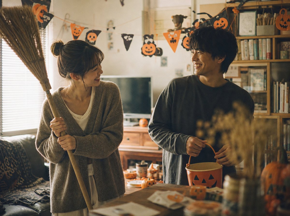 Image for the Tweet beginning: ＼本日のコラム更新✍️／

仮装が苦手でも楽しめる「地味ハロウィン」🎃

👀 普通のハロウィンとはひと味違う楽しみ方
💬 気になる人との会話が弾む「地味ハロウィン」の魅力
😂 笑いから自然に距離を縮めるアイデアをご紹介！

記事全文はこちら👇
 

#Jメール