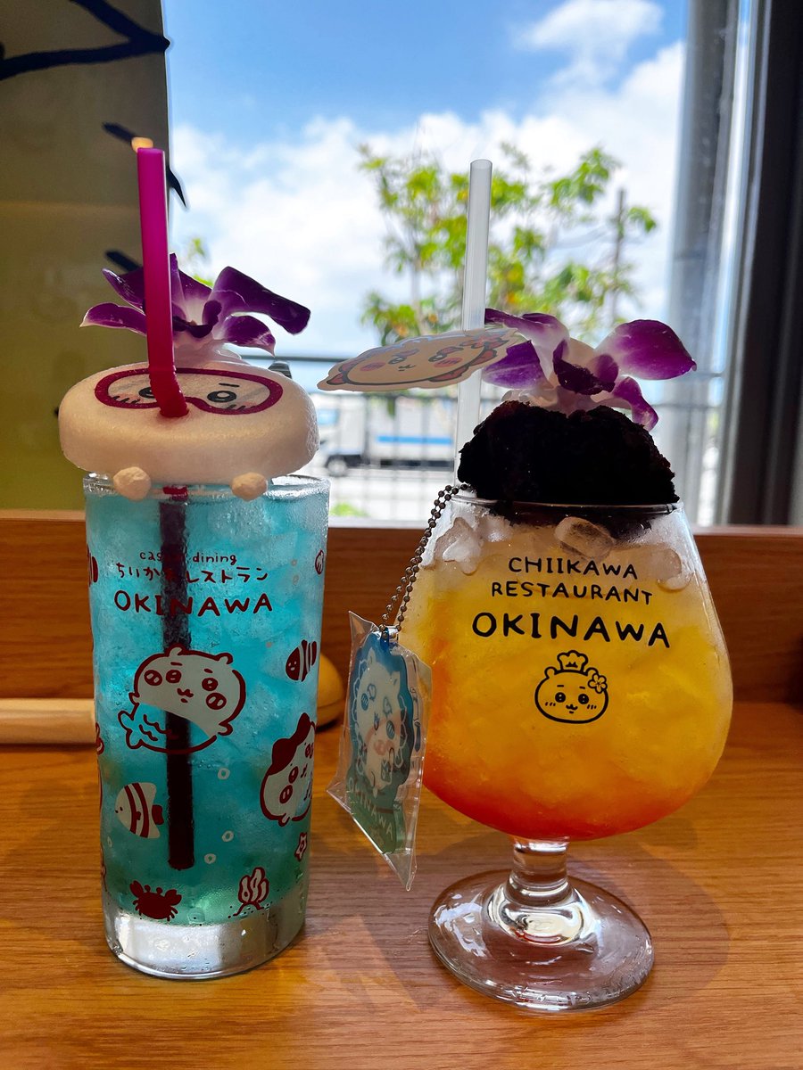 chakochakota's tweet photo. 沖縄ちいかわレストラン、ほんとに可愛かったな〜...最高の空間でした🫶 https://t.co/ryTJBTEZ3h