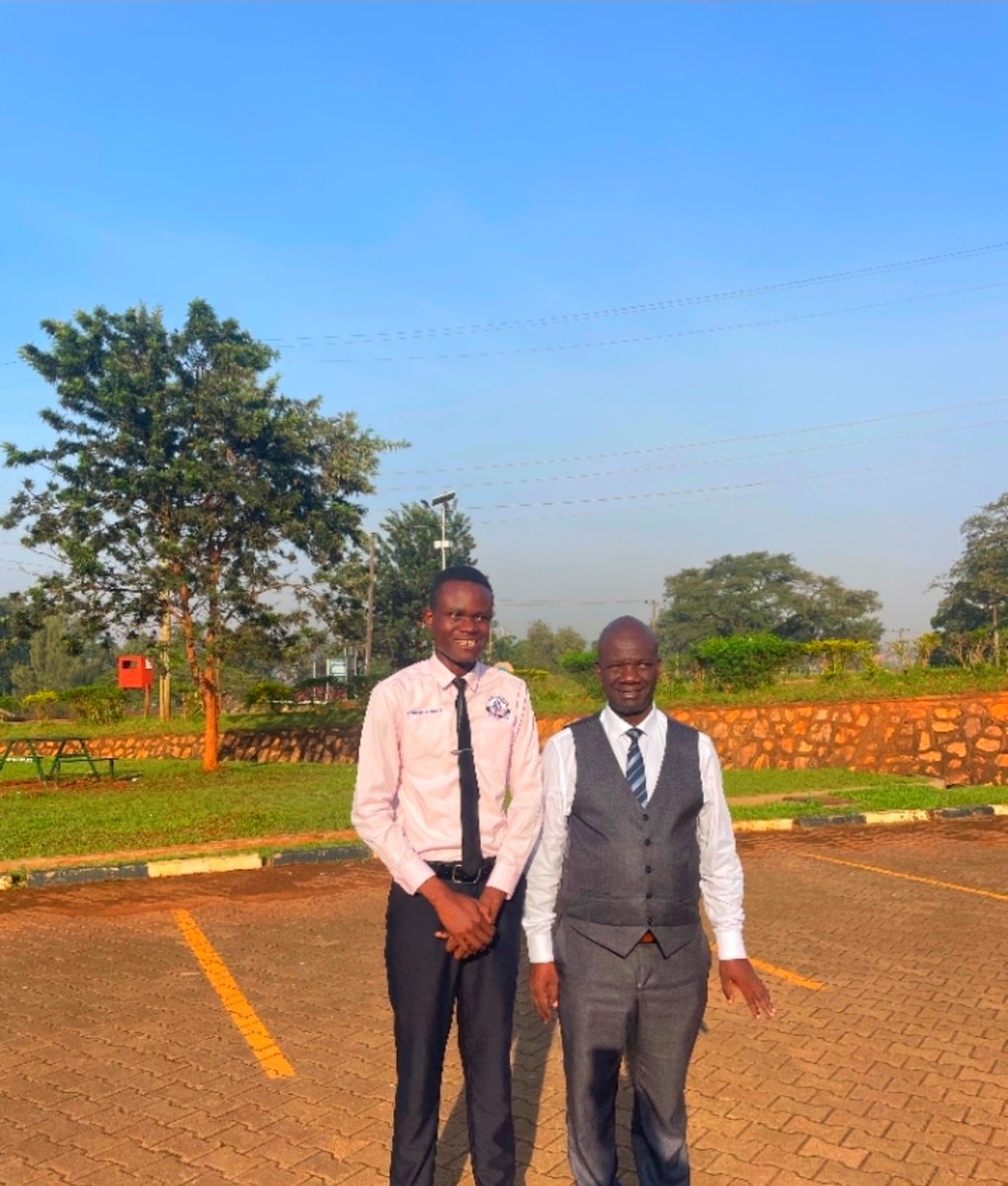 ANgolobe34776's tweet photo. This morning, I got an opportunity to interact with "one of the most hospitable admins" at Kyambogo University, Deputy VC Finance and Administration Assoc. Prof Justus Kwetegyeka. I am so humbled and  grateful  🙏 https://t.co/H3OG2bpEMx