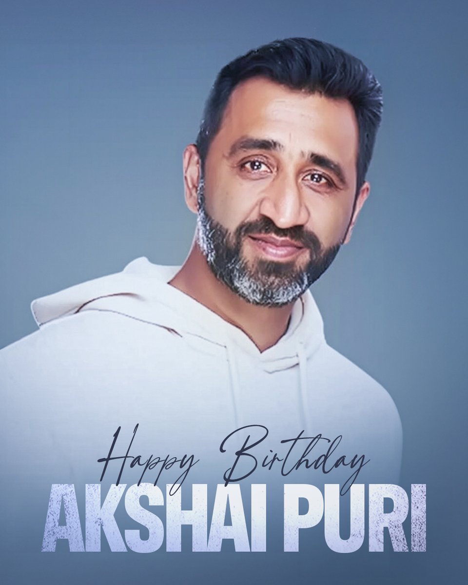 TipsFilmsInd's tweet photo. Creativity, passion, and stories that bring fresh energy to the screen. 🎬✨

Wishing a very Happy Birthday to Akshai Puri! Here’s to more exciting projects, milestones, and success ahead. 🎉❤️
.
(Tips Films, Happy Birthday, Akshai Puri)
.
.
#TipsFilms #HappyBirthday #AkshaiPuri https://t.co/HPwyZjWcWj