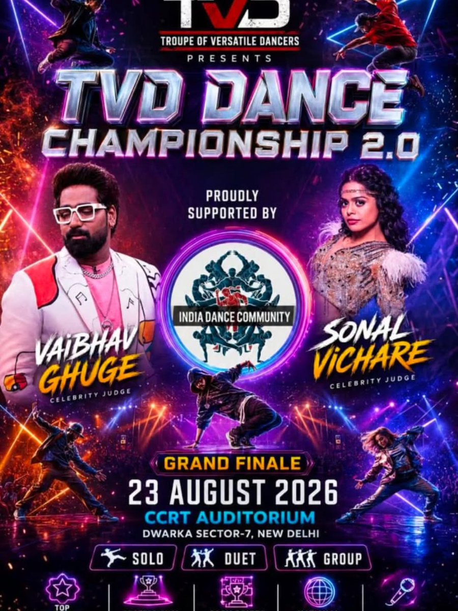 Brendha_L's tweet photo. Photo shared by TVD on June 27, 2026, tagging @indiadance_community. May be an image of a poster. https://t.co/5a0LVPSJaC