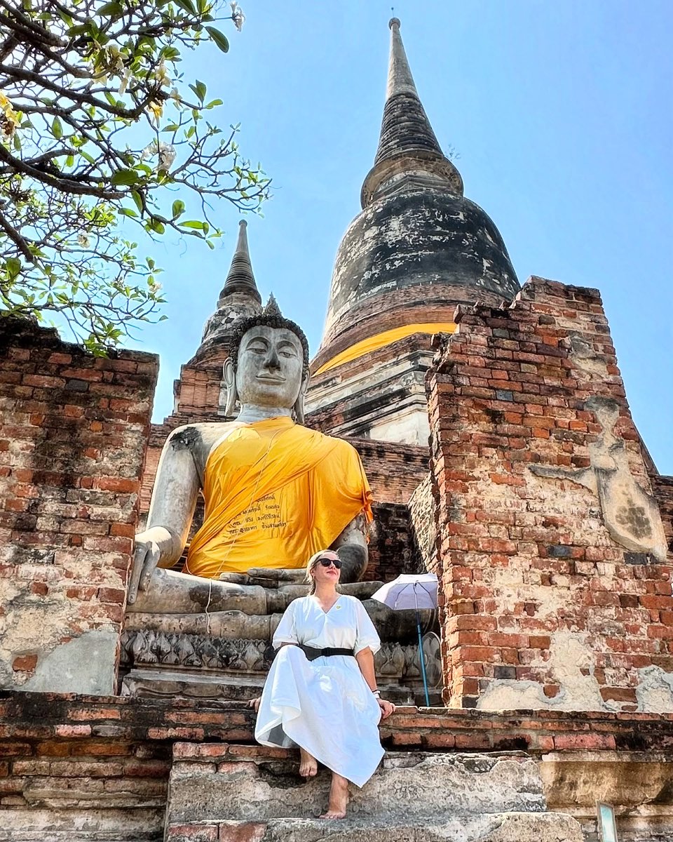 sommai333's tweet photo. Photo by Alena Tkacheva in Ayutthaya, Bangkok. https://t.co/DQchqO3gRE