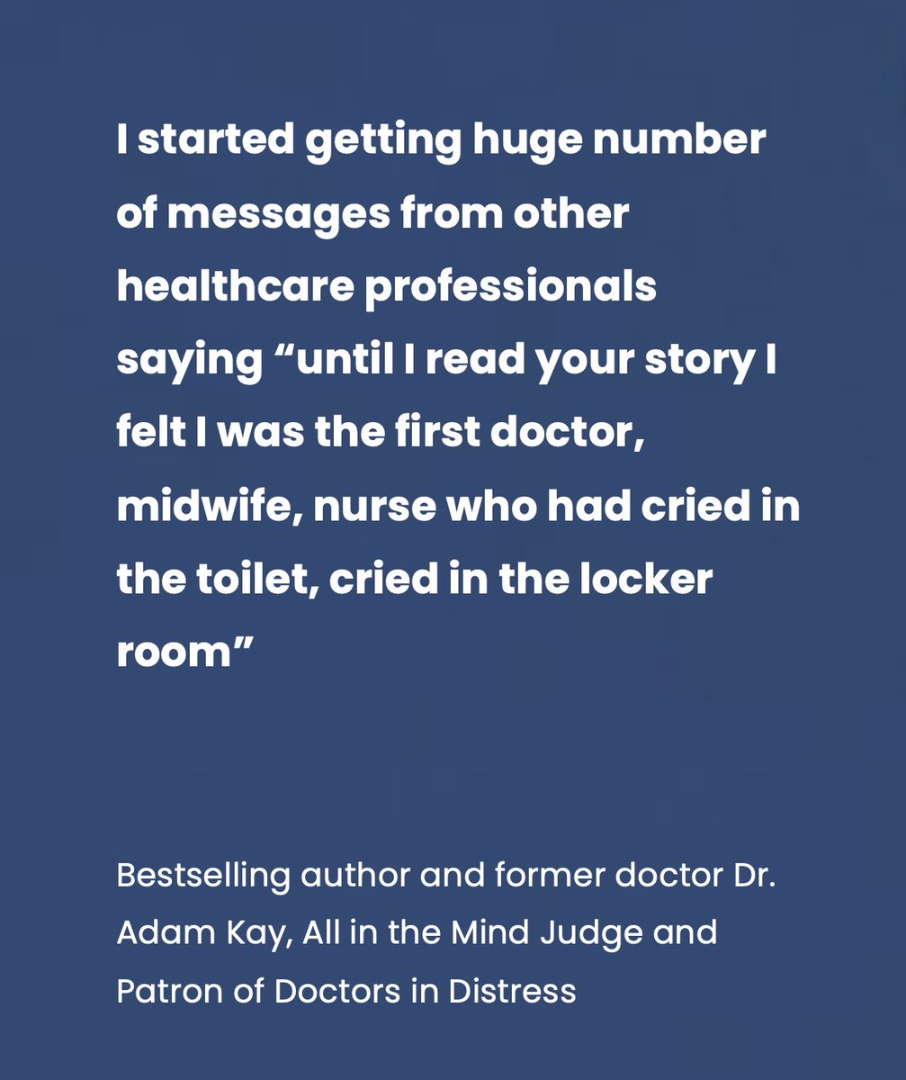 DoctorsDistress's tweet photo. 👏 Delighted to announce our Patron Dr. Adam Kay has been appointed to judge the All In the Mind Awards 2026 👏  Telling @ClaudiaHammond on @BBCRadio4 why mental health matters Adam described how healthcare workers deserve mental health support. https://t.co/1LxoZRodK8