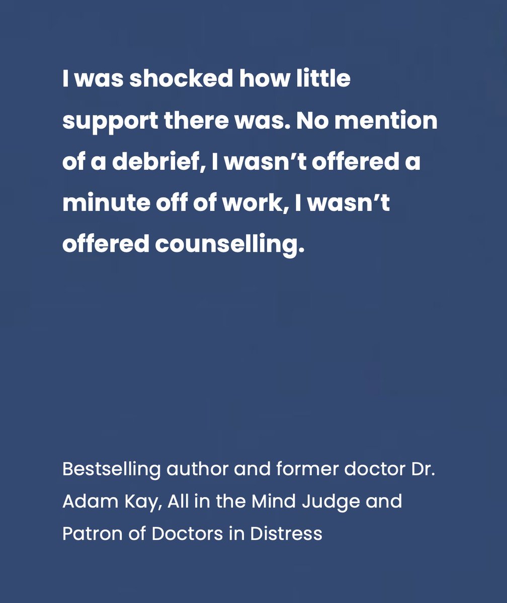 DoctorsDistress's tweet photo. 👏 Delighted to announce our Patron Dr. Adam Kay has been appointed to judge the All In the Mind Awards 2026 👏  Telling @ClaudiaHammond on @BBCRadio4 why mental health matters Adam described how healthcare workers deserve mental health support. https://t.co/1LxoZRodK8