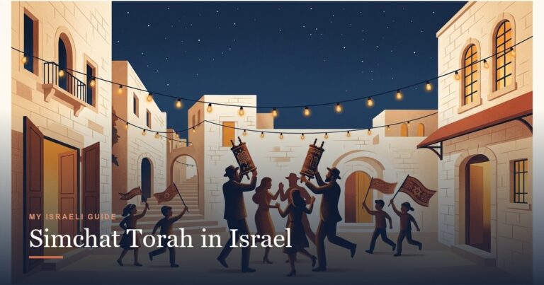 MyIsraeliGuide's tweet photo. Simchat Torah closes out the autumn holidays here: dancing, flags, the Torah paraded through the streets. Wrote up what the day is about and what it is like to actually be in Israel for it. https://t.co/3WXJ1dIYxh https://t.co/GkPisf6qZx