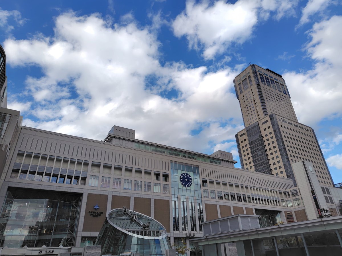ACE78770696's tweet photo. 仕事のため、札幌に来ました
少し寒い
#札幌 
#札幌駅前 https://t.co/cnbtAw4rz4