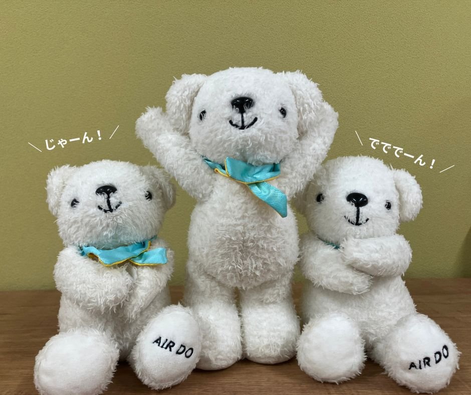 airdo_hokkaido's tweet photo. ベア・ドゥが増えたということは…👇👇👇 https://t.co/BHTihFbssW