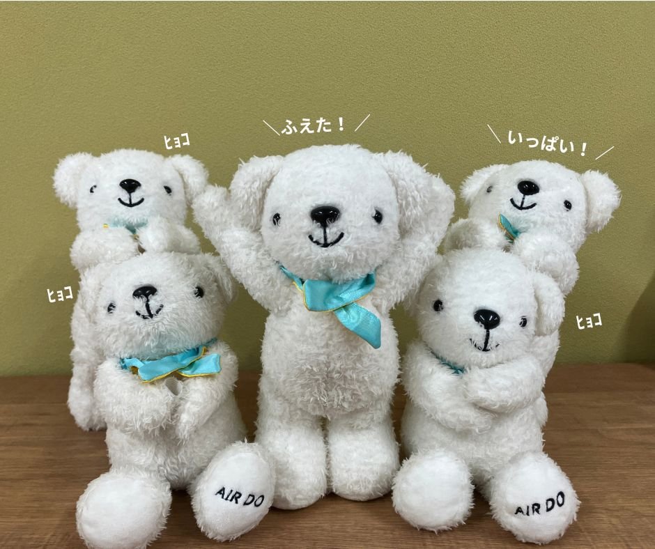 airdo_hokkaido's tweet photo. ベア・ドゥが増えたということは…👇👇👇 https://t.co/BHTihFbssW