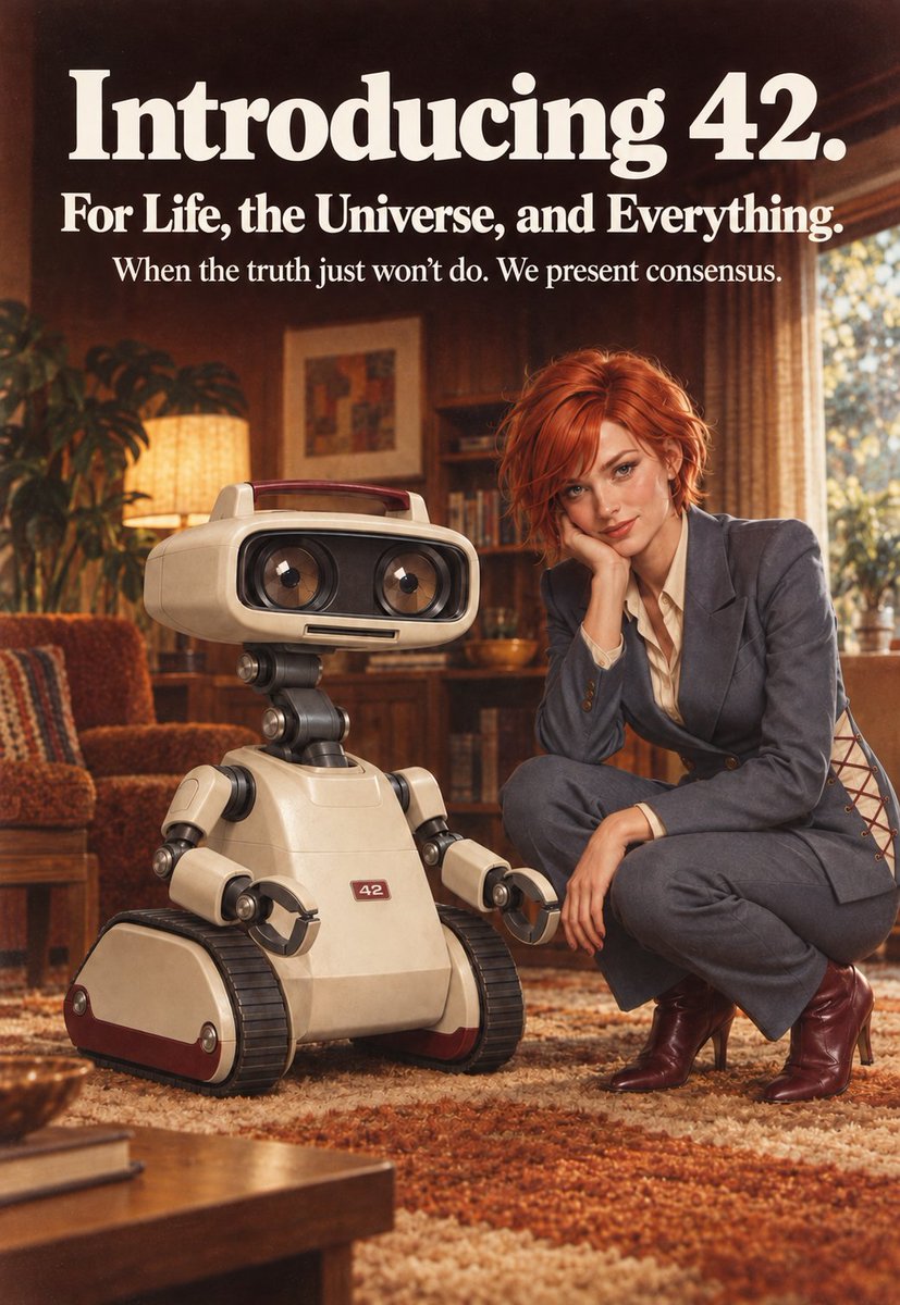 AdExNihilum's tweet photo. Presenting the Universe 42 "Introducing 42" advertising campaign: https://t.co/6nAqo5n2WY