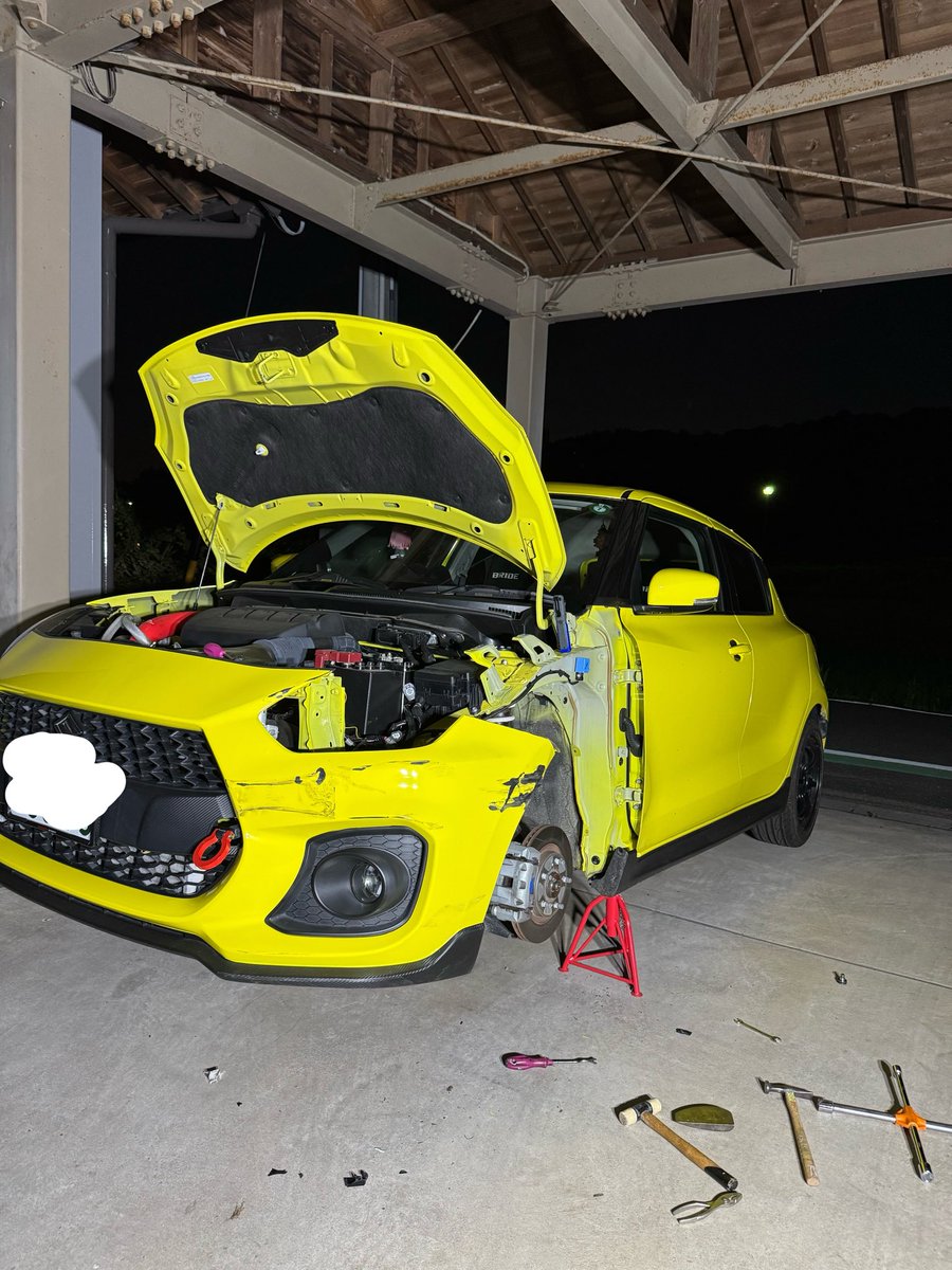 Rs13ncp's tweet photo. #お前らの大ピンチをみたい 
車がというより部品代で財布がピンチだった https://t.co/jCfYnbXN2j