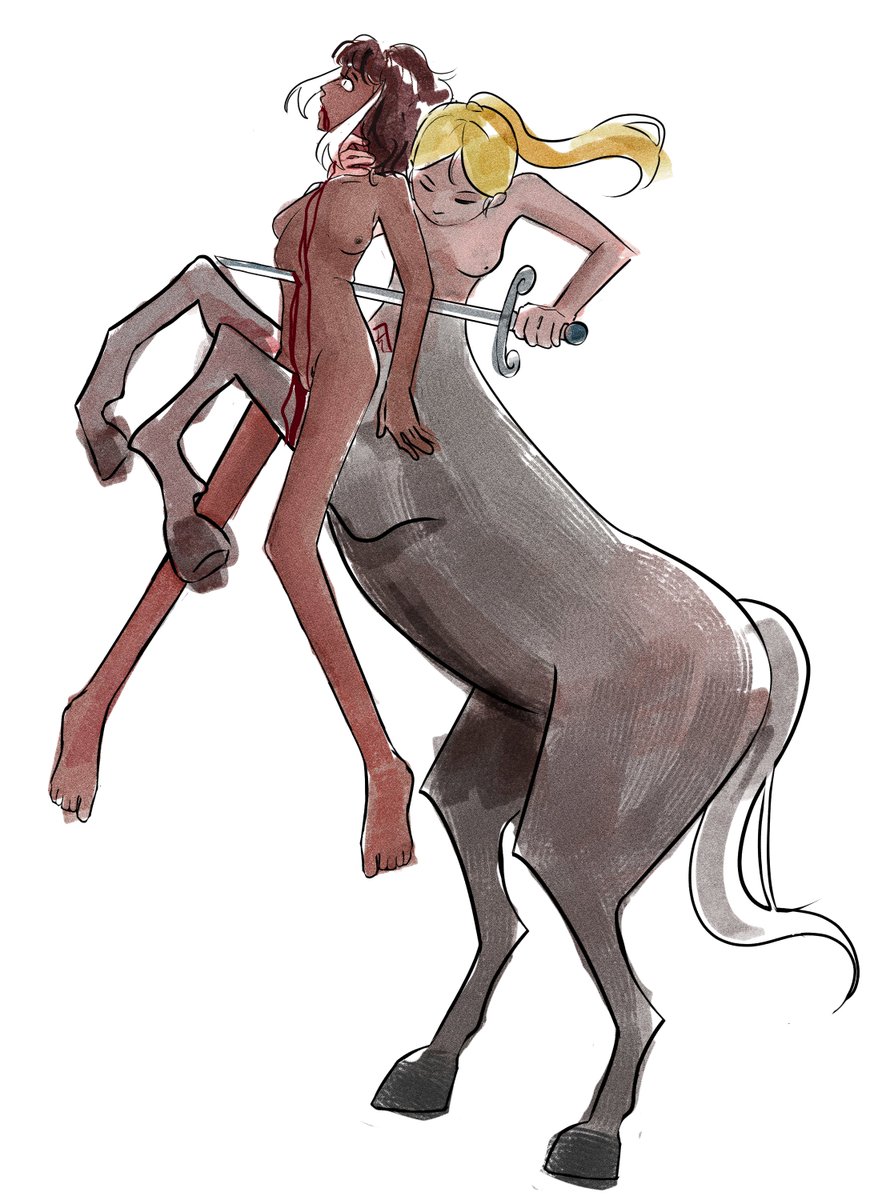 meloncides's tweet photo. (sketch, artistic nudity)

i can't let her have you https://t.co/4Wx41bCIUv