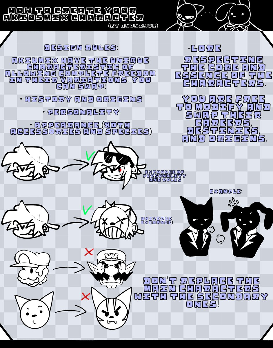 alternanonimus's tweet photo. I used to watch and listen to the songs from the Fnf D-side mod, and I loved the idea so much that at the beginning of this month I wanted to make my own version of those exchanges called "AkiuMix".
(Thanks for the inspiration @DastardlyDeacon ) https://t.co/kuLYG2bAZB