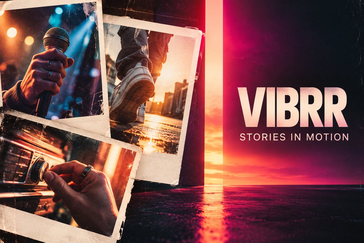 WSirell's tweet photo. Vibrr Stories is already part of the Vibrr dashboard.
Today I wanted the visual to feel less like “Web3” and more like culture: snapshots, movement, music and moments.
Stories in motion.
#Vibrr #VibrrStories #XPRNetwork https://t.co/6PU1SqWPkS
