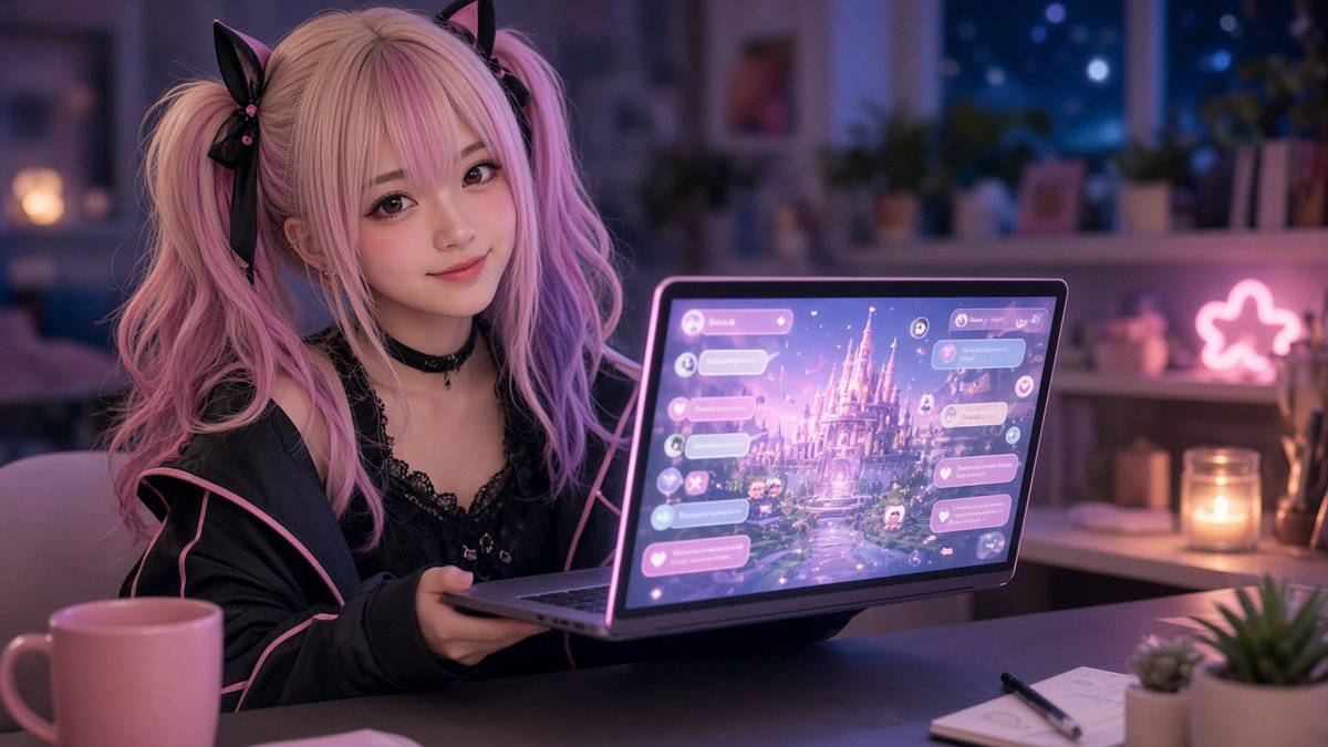 Momochannarakx's tweet photo. Creators — build your room once, keep fans coming back 💬✨
Story Boost Up: chat + board + personal AI + tip fuel that stays open 24/7.
Start free: https://t.co/6ZSkl074Tm
#StoryBoostUp #Creators https://t.co/e9uzrzTG0S