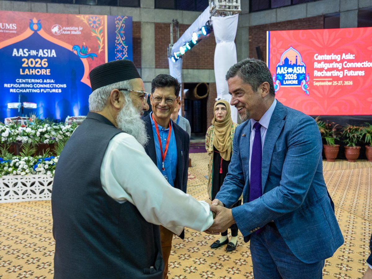USCGLahore's tweet photo. Scholarship connects people. 🇺🇸🇵🇰

Public Affairs Officer Torrey Goad welcomed U.S. scholars to AAS-in-Asia 2026 @lifeatlums, the first AAS-in-Asia conference ever held in Pakistan.

With scholars from 517 institutions across 37 countries, this landmark conference is the largest international event in the humanities and social sciences in Pakistan’s history.

In his opening remarks, PAO Torrey Goad highlighted the deep tradition of U.S.-Pakistan academic exchange – including the longstanding connections between U.S. and Pakistani institutions – and the power of scholars, students, and universities to build relationships that endure.