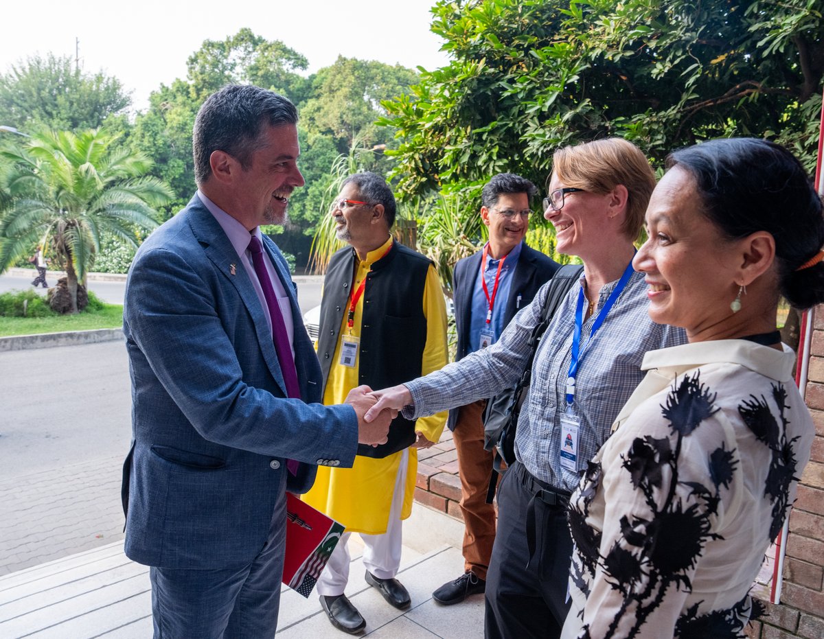 USCGLahore's tweet photo. Scholarship connects people. 🇺🇸🇵🇰

Public Affairs Officer Torrey Goad welcomed U.S. scholars to AAS-in-Asia 2026 @lifeatlums, the first AAS-in-Asia conference ever held in Pakistan.

With scholars from 517 institutions across 37 countries, this landmark conference is the largest international event in the humanities and social sciences in Pakistan’s history.

In his opening remarks, PAO Torrey Goad highlighted the deep tradition of U.S.-Pakistan academic exchange – including the longstanding connections between U.S. and Pakistani institutions – and the power of scholars, students, and universities to build relationships that endure.